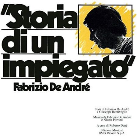 Vinile Storia di un impiegato - Album Fabrizio de Andrè copertina